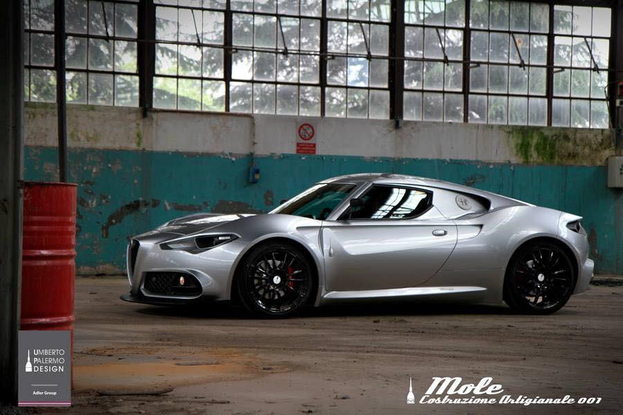 Alfa Romeo 4C lột xác ngoạn mục và hầm hố Alfa Romeo 4C lột xác ngoạn mục và hầm hố