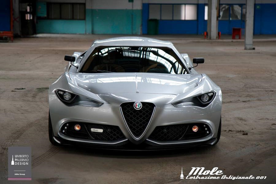 Alfa Romeo 4C lột xác ngoạn mục và hầm hố Alfa Romeo 4C lột xác ngoạn mục và hầm hố