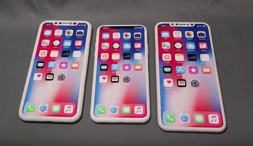 Mô hình bộ ba iPhone mới bị rao bán trên mạng Trung Quốc
