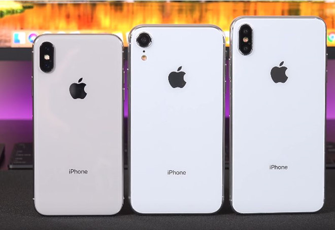Bộ ba iPhone 2018 hứa hẹn giúp Apple hốt bạc Bộ ba iPhone 2018 hứa hẹn giúp Apple hốt bạc