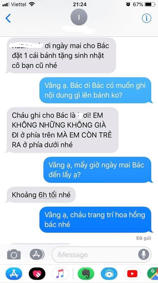 Chỉ mua bánh sinh nhật đi tặng thôi mà bác trai suýt mang tiếng dê xồm