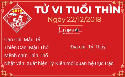 Tử vi Thứ 7 ngày 22/12/2018 của 12 con giáp: Hợi tiền bạc rủng rỉnh, Dậu phải chịu bất công