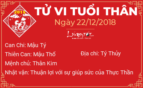 Tử vi Thứ 7 ngày 22/12/2018 của 12 con giáp: Hợi tiền bạc rủng rỉnh, Dậu phải chịu bất công