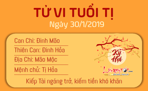 Tử vi thứ 4 ngày 30/1/2019 của 12 con giáp: Tuất có cơ hội kiếm tiền, Dậu bị kẻ thứ 3 chen chân tình cảm