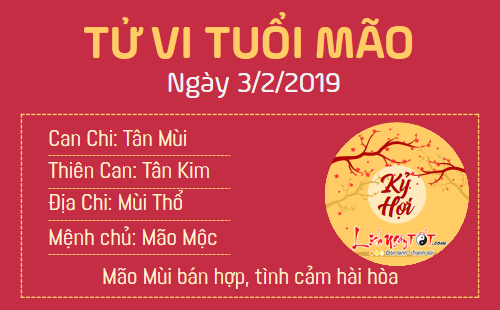 Tử vi Chủ nhật ngày 3/2/2019 của 12 con giáp: Tý tài lộc dồi dào, Thân gặp họa phá tài