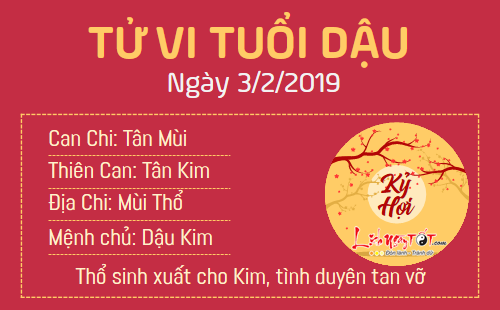 Tử vi Chủ nhật ngày 3/2/2019 của 12 con giáp: Tý tài lộc dồi dào, Thân gặp họa phá tài