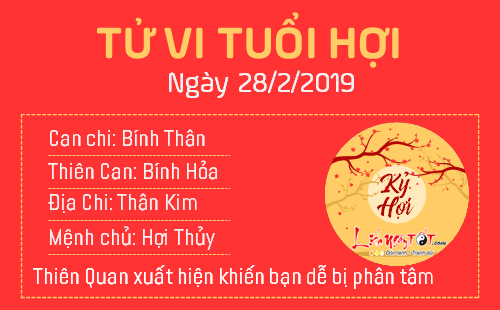 Tử vi thứ 5 ngày 28/2/2019 của 12 con giáp: Dậu có cơ hội kiếm tiền, Ngọ rắc rối vì Kiếp Tài