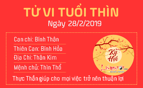 Tử vi thứ 5 ngày 28/2/2019 của 12 con giáp: Dậu có cơ hội kiếm tiền, Ngọ rắc rối vì Kiếp Tài
