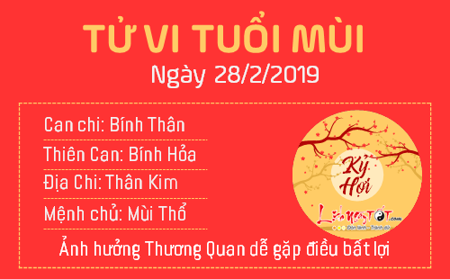 Tử vi thứ 5 ngày 28/2/2019 của 12 con giáp: Dậu có cơ hội kiếm tiền, Ngọ rắc rối vì Kiếp Tài