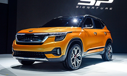 Kia SP Signature concept - crossover cỡ B mới Kia SP Signature concept - crossover cỡ B mới