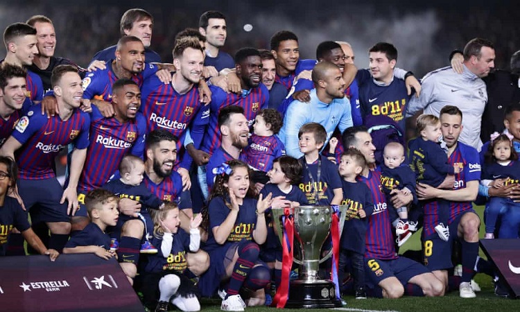 Barca 1-0 Levante: Messi vào sân và ghi bàn, Barca bảo vệ thành công chức vô địch La Liga