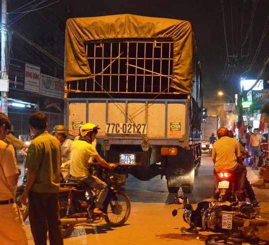  Hiện trường vụ tai nạn 