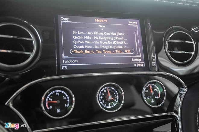 Xe sieu sang Bentley Mulsanne Speed mau xanh doc nhat VN hinh anh 7