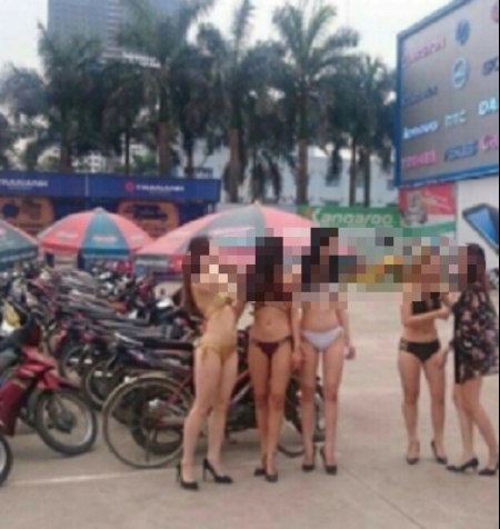 Chân dài mặc bikini ở Trần Anh: Sở VH-TT cử người xuống kiểm tra - Ảnh 1