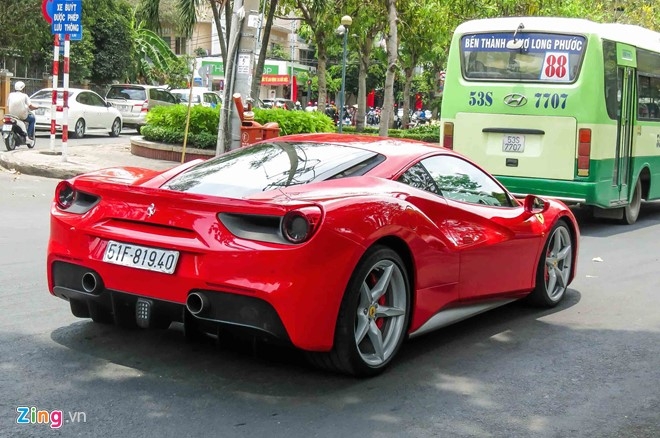 Sieu xe Ferrari 488 GTB mau do thu 2 tren 14 ty o Sai Gon hinh anh 4