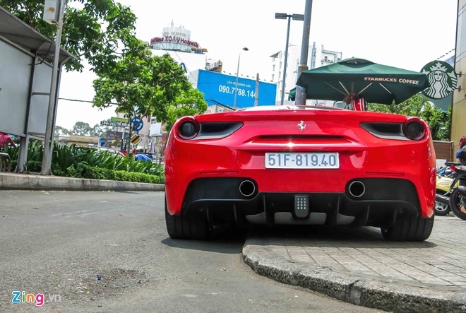 Sieu xe Ferrari 488 GTB mau do thu 2 tren 14 ty o Sai Gon hinh anh 6