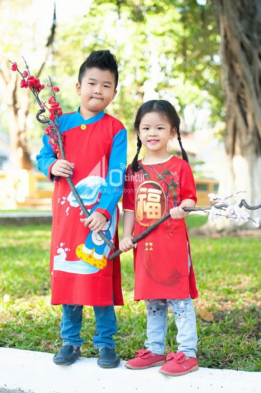  Hai bé nhà Thành Được xinh như thiên thần 