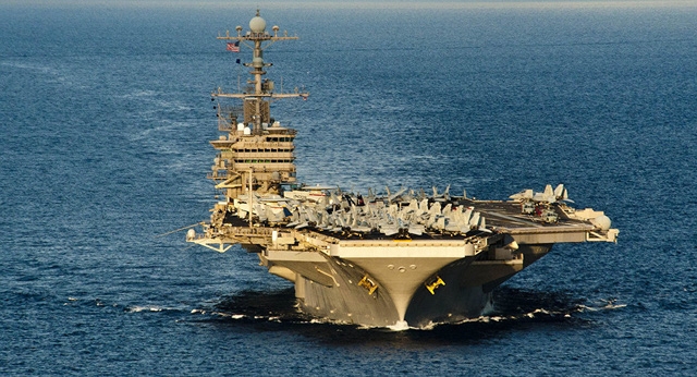  Tàu sân bay Mỹ USS John Stennis (Ảnh: Flickr) 