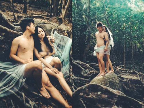 Trọn bộ ảnh cưới nude của cặp đôi Đà Nẵng - 1