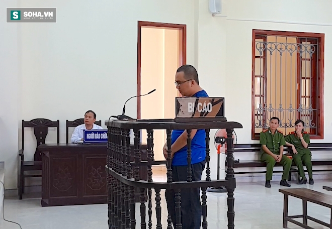 Võ Xuân Lâm tại phiên toà sáng 5/5.