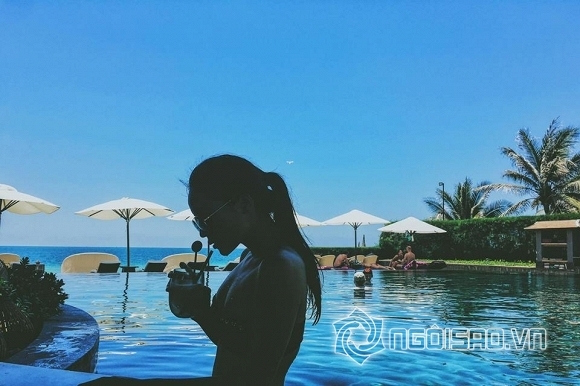 Hoa hậu Kỳ Duyên diện bikini 1