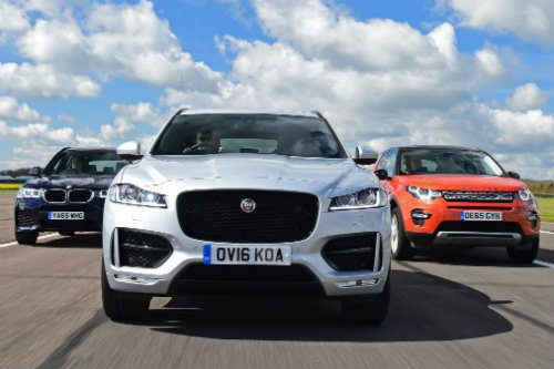 so ke jaguar f-pace, land rover discovery sport va bmw x3 hinh anh 3