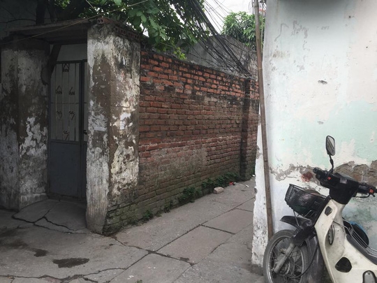  Khu vực xảy ra vụ việc Hà Minh Thành đâm trọng thương bố vợ 