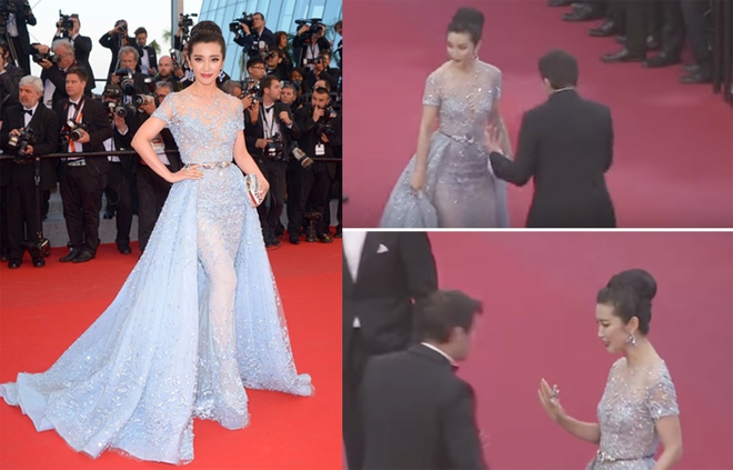 Các vụ lùm xùm trên thảm đỏ Cannes của mỹ nhân gốc Hoa