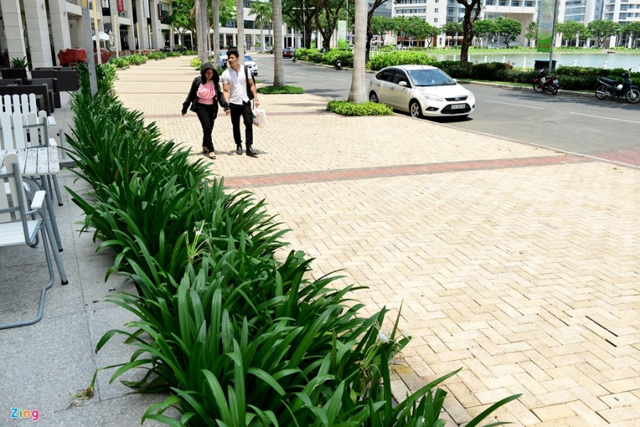 Nen he pho di bo Phu My Hung van ben dep sau 10 nam hinh anh 5