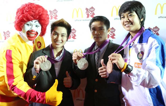 The thao Thai Lan tu tin gianh HCV Olympic hinh anh 1