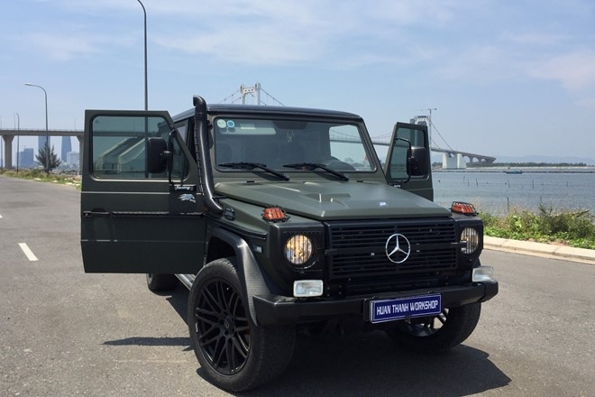 Mercedes G Class 4,9 ty do kieu quan doi cua tho Da Nang hinh anh 2