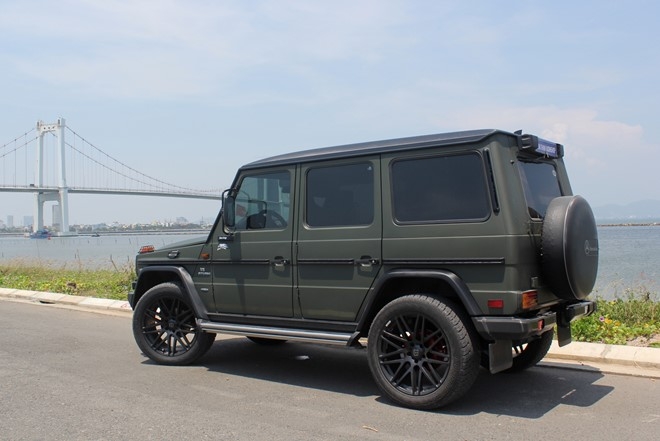 Mercedes G Class 4,9 ty do kieu quan doi cua tho Da Nang hinh anh 3