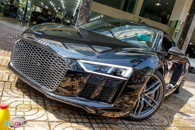 Sieu xe Audi R8 V10 Plus thu 2 manh 601 ma luc ve Viet Nam hinh anh 2
