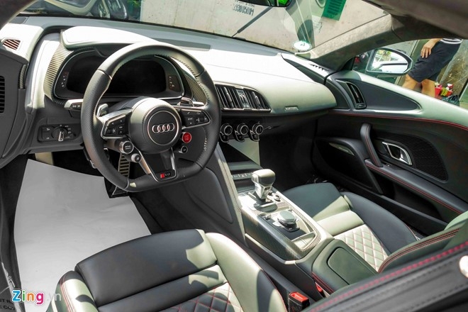 Sieu xe Audi R8 V10 Plus thu 2 manh 601 ma luc ve Viet Nam hinh anh 8