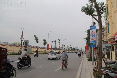 Đường Lê Trọng Tấn mới được chỉnh trang