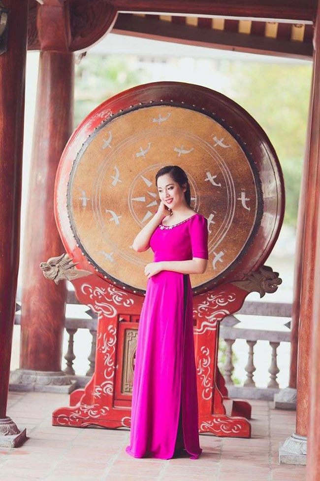 Thanh Thanh sở hữu chiều cao khá ấn tượng. 