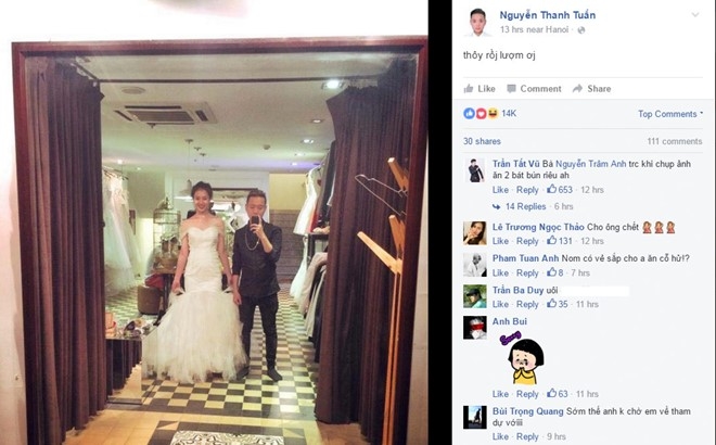 Hot girl Tram Anh va ban trai Justa Tee sap cuoi? hinh anh 1