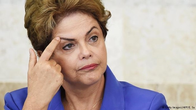 Bà Dilma Rousseff. Ảnh: Getty