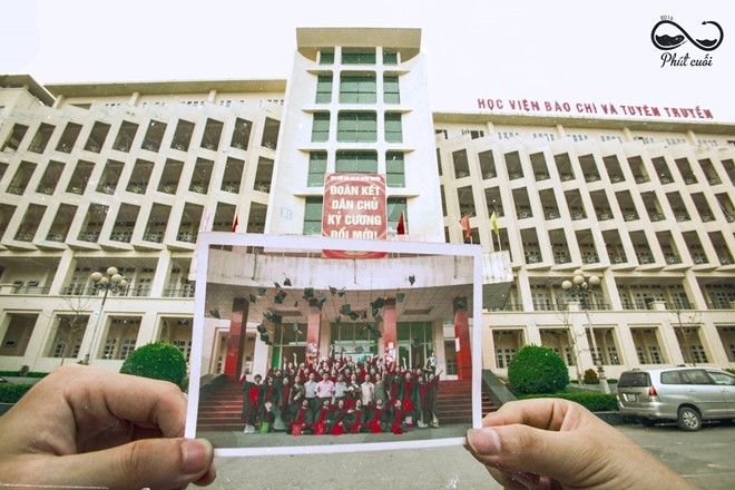 “Hình ảnh chủ yếu được lấy từ khoảnh khắc trong Phút cuối những năm trước đây. Còn lại, chúng mình sưu tầm từ các nguồn khác như Facebook, web của trường”, BTC chương trình cho biết.