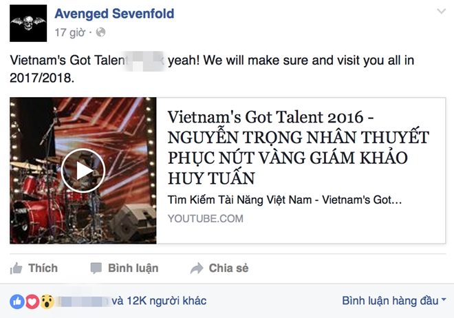 Nhom Rock dinh dam the gioi hua den Viet Nam vi Trong Nhan hinh anh 1
