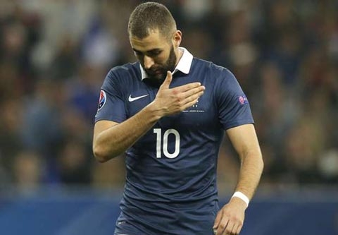 Benzema không được triệu tập cùng ĐT Pháp dự EURO 2016