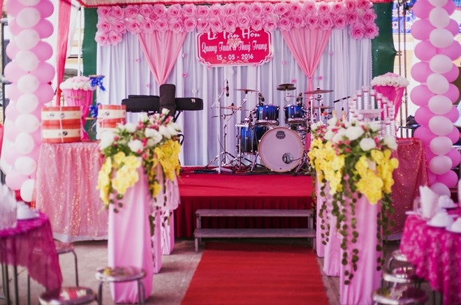Lễ cưới giản dị của Quang Tuấn và Linh Phi3