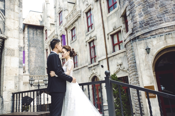 Ảnh cưới tuyệt đẹp của Quang Tuấn ở Lý Sơn, Bà Nà