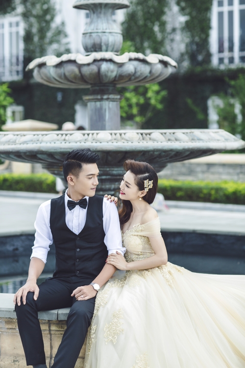 Ảnh cưới tuyệt đẹp của Quang Tuấn ở Lý Sơn, Bà Nà