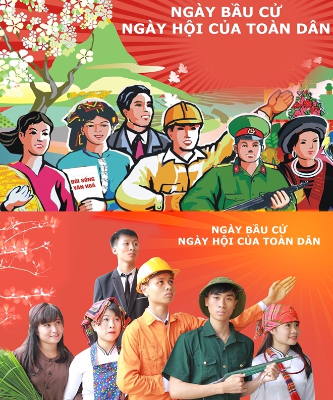 Anh ky yeu bau cu doc dao cua teen Hung Yen hinh anh 1