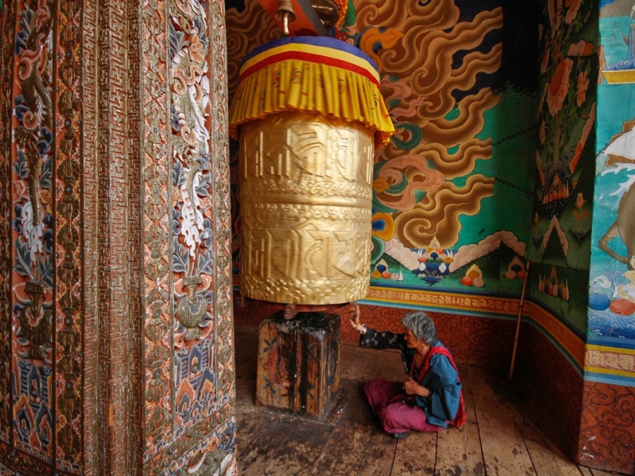 Hình ảnh quốc gia Phật giáo Bhutan thanh bình1