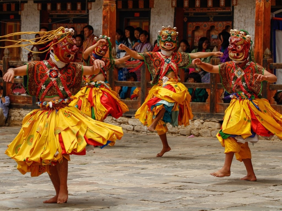 Hình ảnh quốc gia Phật giáo Bhutan thanh bình4