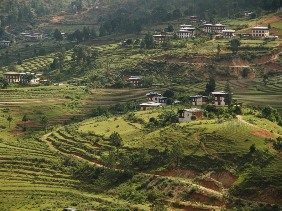 Hình ảnh quốc gia Phật giáo Bhutan thanh bình9