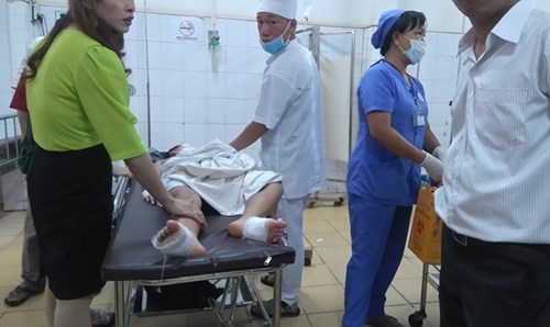 Nổ bình ga, nhiều học sinh tiểu học bị bỏng nặng - ảnh 3