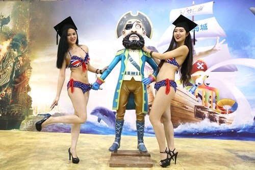 nu sinh tq gay soc khi mac bikini chup anh tot nghiep hinh anh 5